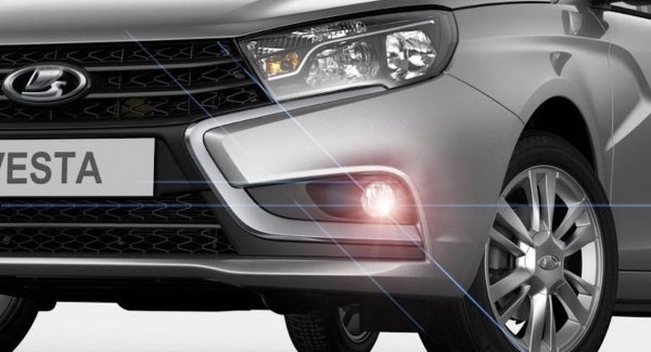 «АвтоВАЗ» оснастил обновлённую LADA Vesta FL светодиодными фарами и фонарями